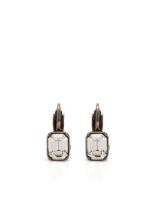 DSQUARED2 boucles d'oreilles Ibra serties de cristal - Argent