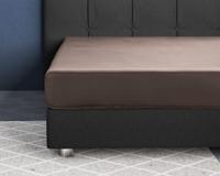 Primaviera Deluxe Satijnen Hoeslaken Taupe 180 x 200