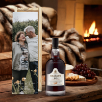 Port in bedrukte kist - Graham&apos;s 10 Years