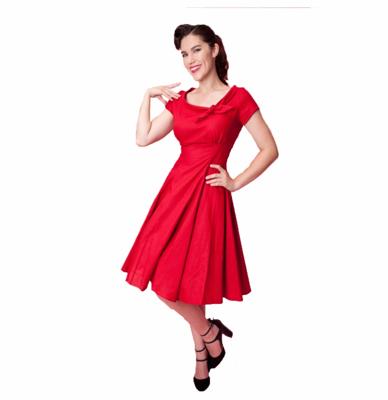 Beverly Dress mini dot red-XXXXL Beverly Dress mini dot red-XXXXL