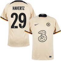 Chelsea 3e Shirt 2022-2023 + Havertz 29 (Cup Bedrukking)