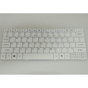 Notebook keyboard for Acer Aspire One 751 white