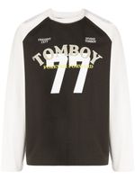 STUDIO TOMBOY t-shirt en coton à imprimé graphique - Blanc