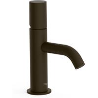 Wastafelkraan Tres Study | Opbouw | Mengkraan | Standaard model | 1-knop | Rond | Zwart brons
