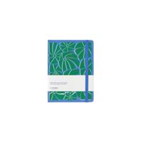 Notitieboek A5 blauw/groen A-Journal | 6 stuks