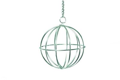 Beeztees Chroom Voederbal voor Hooibal Knaagdier 12cm