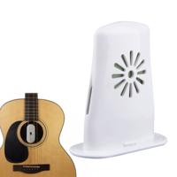 Akoestische gitaar luchtbevochtiger Fret en hout scheuren Eliminator voor Ukulele(White)