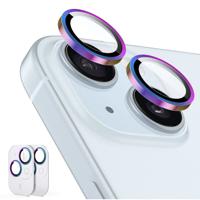 iPhone 15/15 Plus Tempered-Glass Lens Protectors - Chromatic