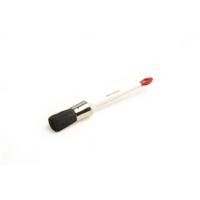 ANZA plastieke verfkwast - witte steel met rode punt - maat 14 - Ø 26 mm
