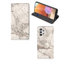 Samsung Galaxy A32 4G | A32 5G Enterprise Editie | Standcase | Marmer Beige