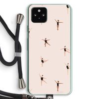 Dancing #1: Pixel 5a 5G Transparant Hoesje met koord