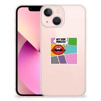 iPhone 13 mini | Sillicone Back Cover | Popart Princess