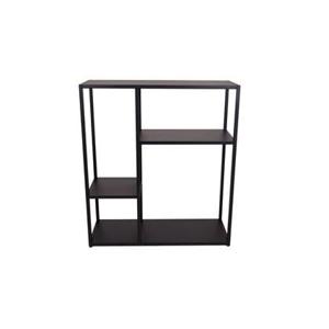 MaximaVida metalen wandkast Finn - 90 x 35 x 100 cm zwart