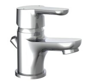 VICO ééngreepsmengkraan wastafel, chroom keramische schijven geluidsarme, verwisselbare 35 mm-cartouche Eco-Click functie - tot wel 50% minder water verbruik mousseur "Made in Germany" flex