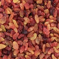 Rozijnen rood (crimson) 12,5 KG doos