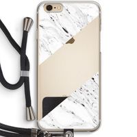 Biggest stripe: iPhone 6 / 6S Transparant Hoesje met koord Biggest stripe: iPhone 6 / 6S Transparant Hoesje met koord