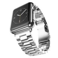 Casecentive Stainless Steel Watch Strap Apple Watch 42mm / 44mm / 45mm / 49mm zilver - 8720153791212