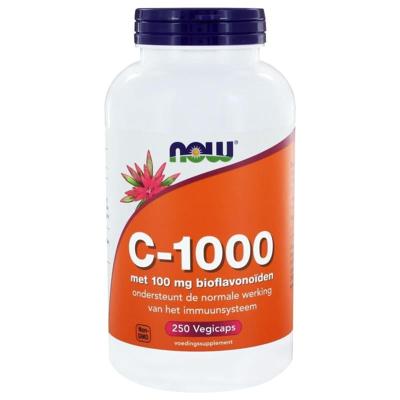 Vitamine C 1000mg bioflavonoiden 250 Vegetarische capsules