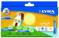 Waskrijt lyra lyrax wax giants 12 kleuren