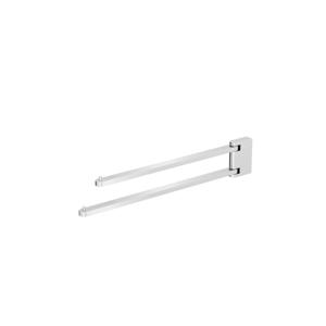 Crosswater MPRO Handdoekstang - 44.6cm - draaibaar - chroom PRO047C
