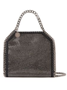 Stella McCartney mini sac à main Falabella orné de cristal - Noir