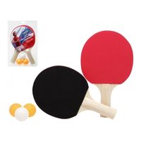 Tafeltennis set met 3 ballen   -