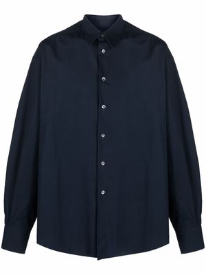 Dolce & Gabbana Pre-Owned chemise à boutonnière (années 1990) - Bleu