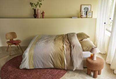 Beddinghouse Beddinghouse Dekbedovertrek Elvi Goud 140x200/220 cm