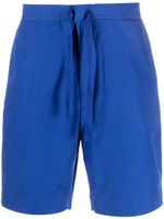 Officine Generale Joaquim drawstring-waist cotton shorts - Bleu - thumbnail