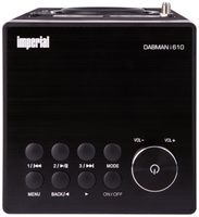 Imperial DABMAN i610 schwarz Radio DAB+, DAB, Internet, VHF (FM) Bluetooth, WiFi Geschikt voor DLNA Zwart - thumbnail