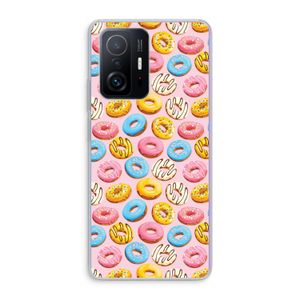 Pink donuts: Xiaomi 11T Transparant Hoesje