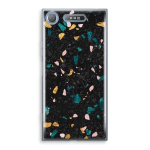 Terrazzo N°10: Sony Xperia XZ1 Transparant Hoesje