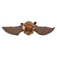 Carl Dick Handpop Vleermuis - pluche poppenkast vleermuis - 36 cm - vleermuis knuffeldier