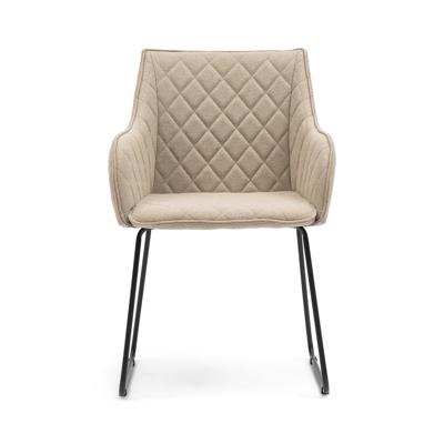 Rivièra Maison Eetkamerstoel 'Frisco Drive' Belgium Weave, kleur Light Flax