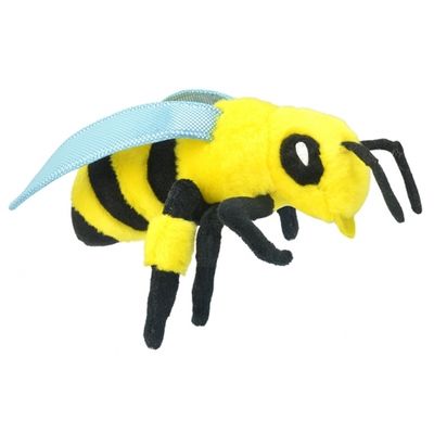 Pluche bijen knuffel  25 cm