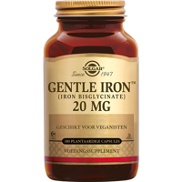 Solgar Gentle Iron 20 mg Capsules