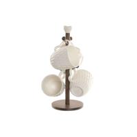 Mok Home ESPRIT Wit Donkerbruin Met reliëf 350 ml