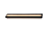 Lucide WANDA - Wandlamp Badkamer - LED - 1x19W 3000K - IP44 - Zwart