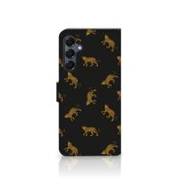 Telefoonhoesje | Met pasjeshouder | voor Samsung Galaxy A16 4G/5G Leopards