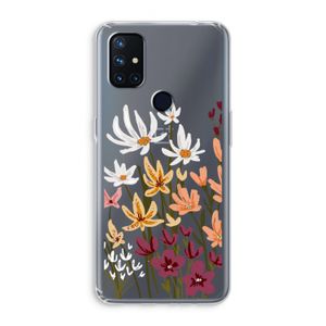 Painted wildflowers: OnePlus Nord N10 5G Transparant Hoesje