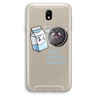 Best Friend Forever: Samsung Galaxy J7 (2017) Transparant Hoesje