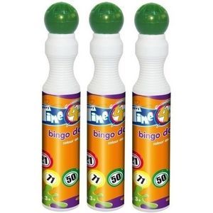 3x Groene bingostift 43 ml