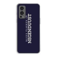 Blijve plakken in Negenduust: OnePlus Nord 2 5G Transparant Hoesje