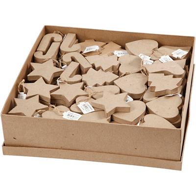 Creativ Company Kersthangers, h: 7-8 cm, 174 stuk/ 1 doos