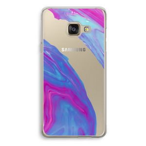 Zweverige regenboog: Samsung Galaxy A3 (2016) Transparant Hoesje