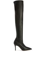 Giuseppe Zanotti cuissardes Felicity 90 mm - Noir