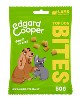 Edgard & Cooper Bites Small Lam&Kalkoen hondensnacks 50 gram