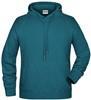 James & Nicholson JN8024 Men´s Hoody - /Petrol-Melange - 4XL