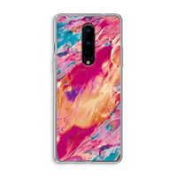 Pastel Echoes: OnePlus 8 Transparant Hoesje