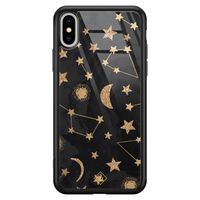 iPhone XS Max glazen hardcase - Counting the stars